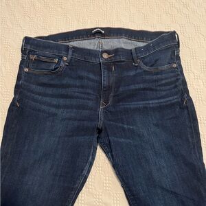 Express Women's Deep Indigo Skinny Jeans